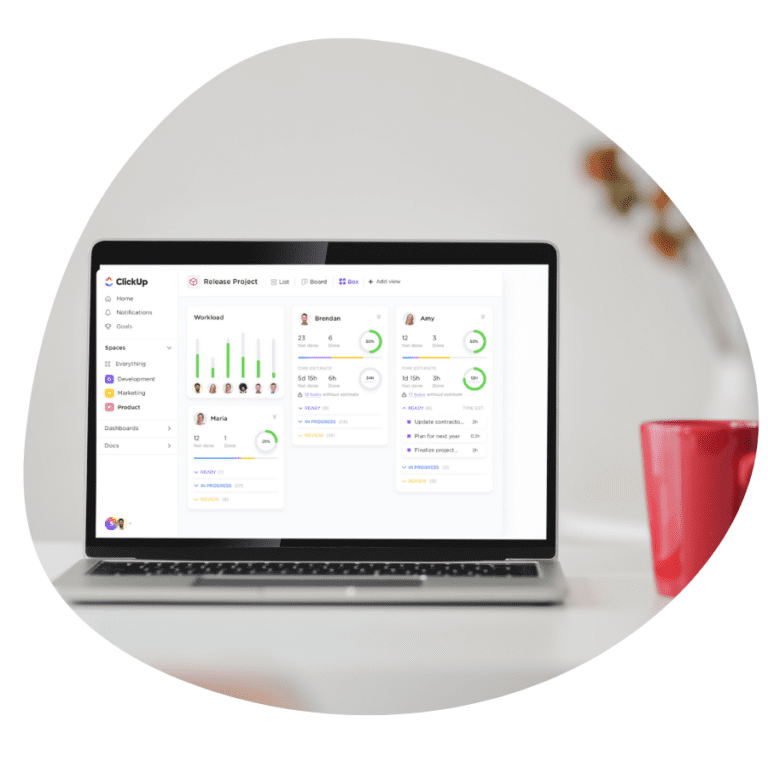 LANE Digital Consulting and ClickUp