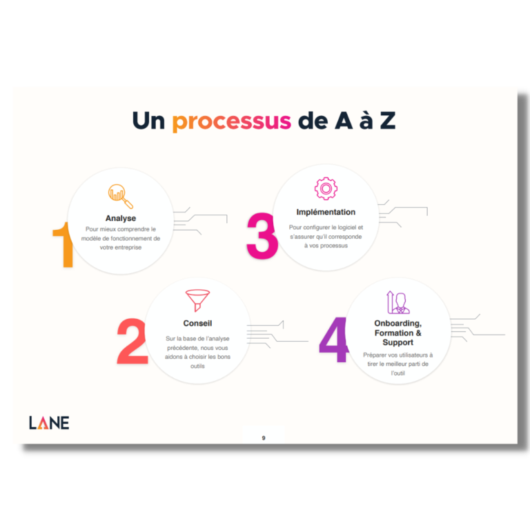 LANE Digital analysis, consulting, implementation and training services