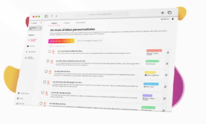Vue d'ensemble du tableau de bord de Rapidly, outil proposé dans la stratégie IA de LANE Digital
