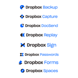 Liste de la suite Dropbox