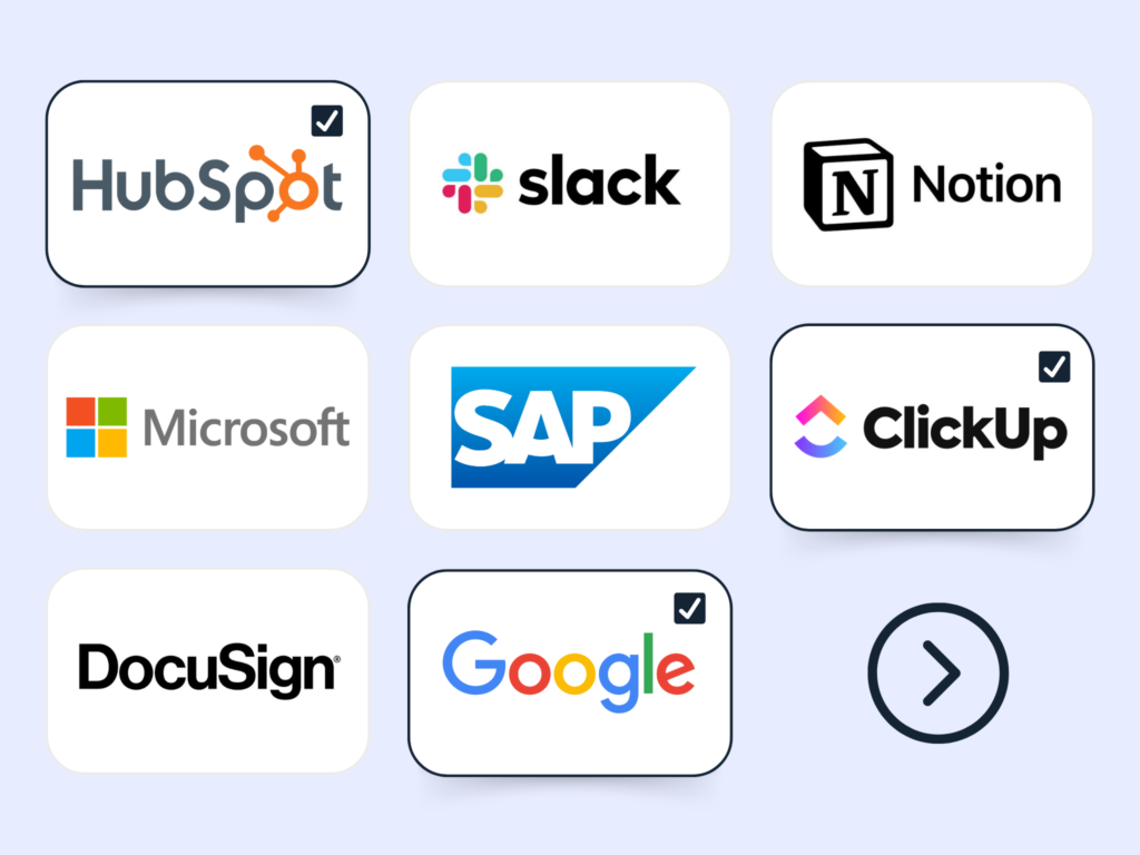 Tableau de logiciels