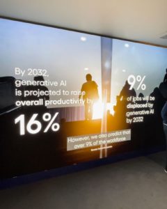 Cognizant expo at Davos