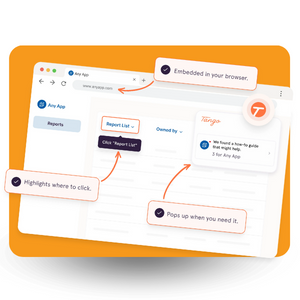 Tango outil IA pour faire des vidéos tutoriels