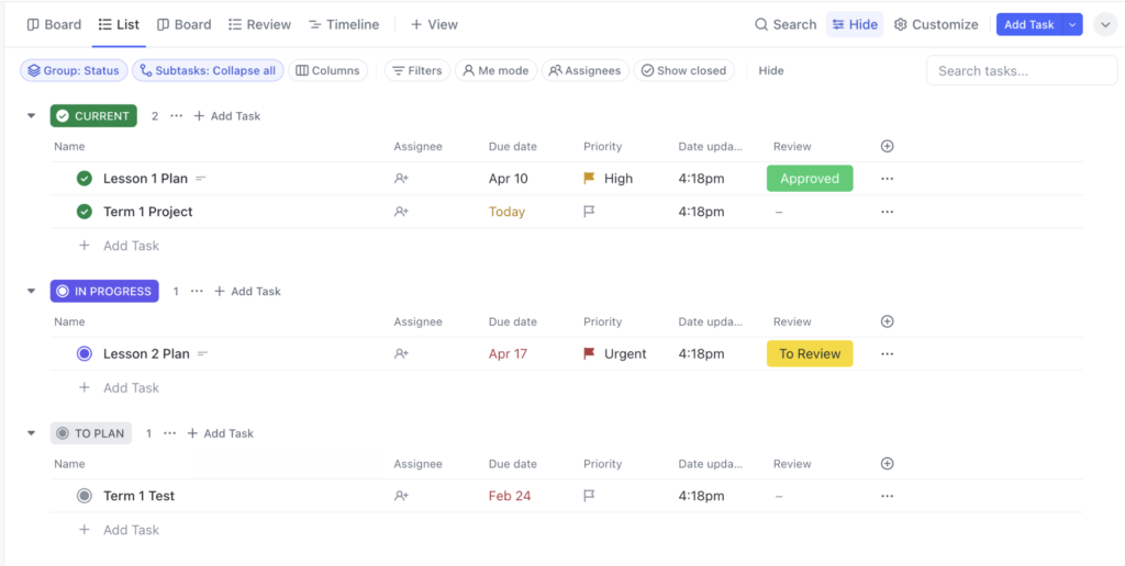 Illustration de la Gestion efficace des tâches et des projets